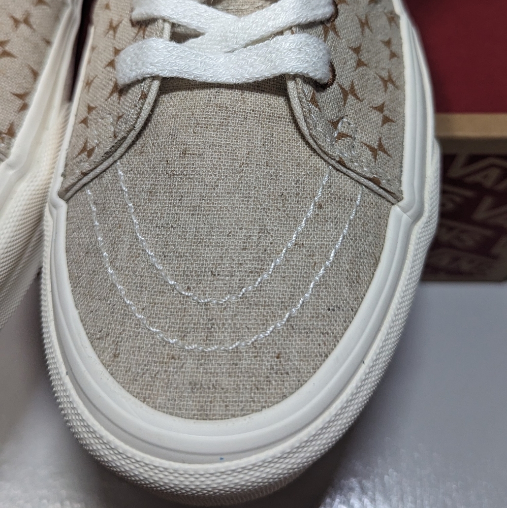 Vans SK8-HI Tapered  Eco Theory Checkerboard Brown Unisex - Picture 6 of 17